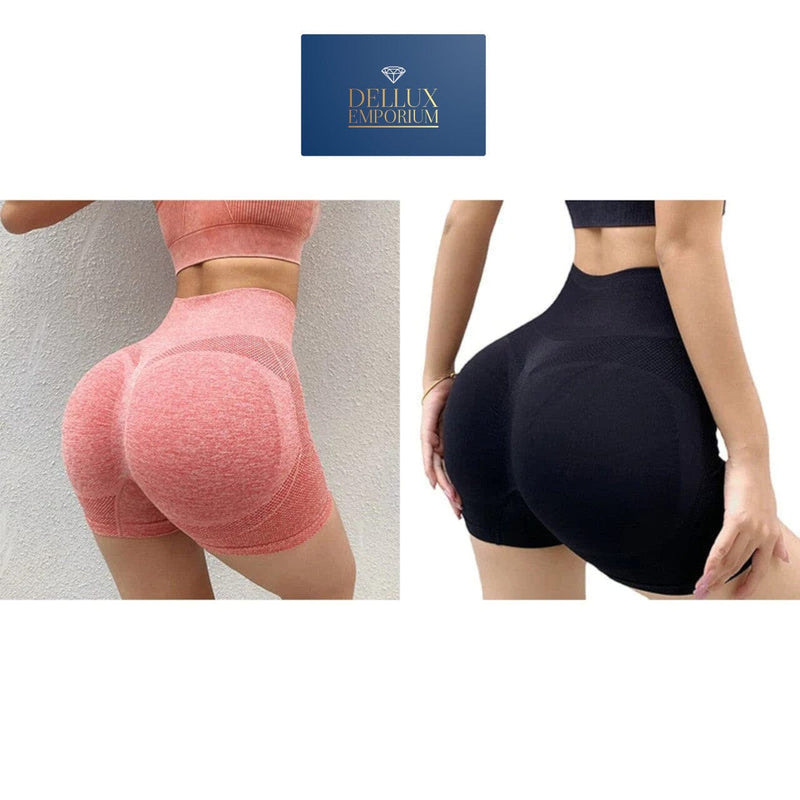 Short Prisma Shape Empina Bumbum - Promoção COMPRE 1 E LEVE 2 Prisma Store P/M Rosa + Preto 