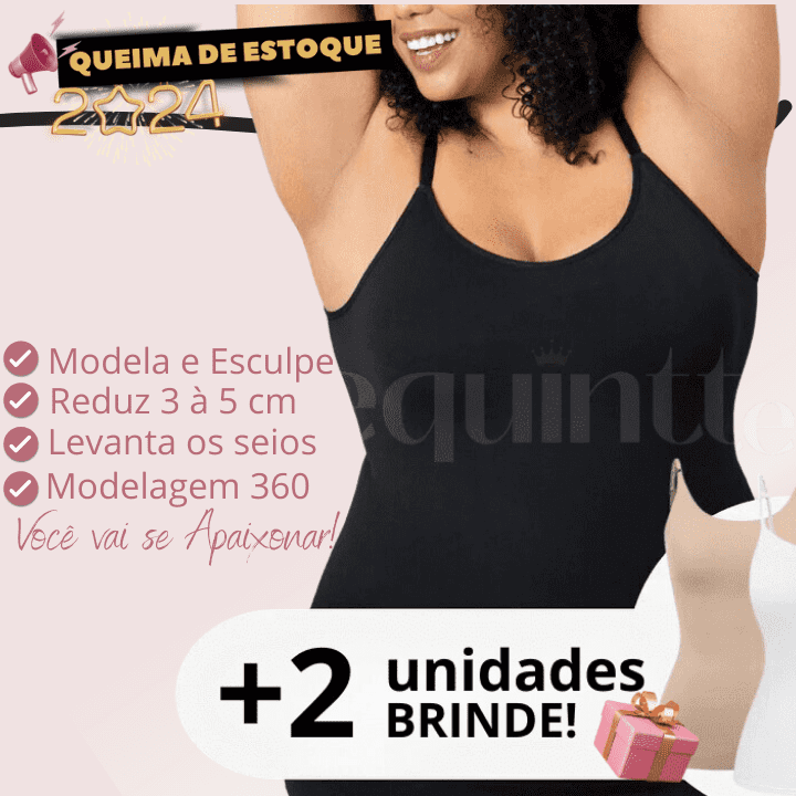 Regata Requintte Shaper ™ - Modelador 3 em 1 - (PAGUE 1 e LEVE 3)